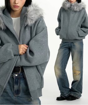 【ネバーマインドザエックスユー チカシツプラス/Never mind the XU Chikashitsu+】の【TGNS】Galaxy Star Demolition Fur Collar Cardigan Sweatshirt / ジップパーカー 人気、トレンドファッション・服の通販 founy(ファニー) ファッション Fashion レディースファッション Fashion for Women トップス・カットソー Cut & Sew Tops カーディガン・羽織り Layered Style Cardigans シャツ・ブラウス・オフィスカジュアル Elegant Blouses & Button-Ups レディースパーカー・カジュアルフーディー Casual Hoodies & Sweatshirts ロングTシャツ・Tシャツ Longline T-Shirts & Tees スウェット・クルーネックトップス Sweatshirts & Crewnecks / Relaxed Fit Sweat Tops アンダー Underwear Essentials 春 Spring キャラクター Character, Licensed Characters シンプル Simple, Minimal トレンド Trend, Trending Now 人気 Popular, Best Seller ベーシック Basic, Essential メンズ Men's, Menswear A/W・秋冬 Autumn/Winter S/S・春夏 SS, Spring/Summer, Warm Season 再入荷 Restock / Back in Stock 夏 Summer |ID:prp329100004836244