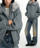 【ネバーマインドザエックスユー チカシツプラス/Never mind the XU Chikashitsu+】の【TGNS】Galaxy Star Demolition Fur Collar Cardigan Sweatshirt / ジップパーカー 人気、トレンドファッション・服の通販 founy(ファニー) ファッション Fashion レディースファッション Fashion for Women トップス・カットソー Cut & Sew Tops カーディガン・羽織り Layered Style Cardigans シャツ・ブラウス・オフィスカジュアル Elegant Blouses & Button-Ups レディースパーカー・カジュアルフーディー Casual Hoodies & Sweatshirts ロングTシャツ・Tシャツ Longline T-Shirts & Tees スウェット・クルーネックトップス Sweatshirts & Crewnecks / Relaxed Fit Sweat Tops アンダー Underwear Essentials 春 Spring キャラクター Character, Licensed Characters シンプル Simple, Minimal トレンド Trend, Trending Now 人気 Popular, Best Seller ベーシック Basic, Essential メンズ Men's, Menswear A/W・秋冬 Autumn/Winter S/S・春夏 SS, Spring/Summer, Warm Season 再入荷 Restock / Back in Stock 夏 Summer thumbnail グレー|ID: prp329100004836244 ipo3291000000035227678