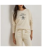 【ラルフローレン/RALPH LAUREN】のエンブロイダリークレスト フリース プルオーバー 人気、トレンドファッション・服の通販 founy(ファニー) ファッション Fashion レディースファッション Fashion for Women トップス・カットソー Cut & Sew Tops カジュアルプルオーバー・ニットトップス Pullovers & Knit Tops / Casual Pullovers ショルダー Shoulder, Shoulder Strap ドロップ Drop Shoulder, Dropped Style フィット Fit, Slim Fit リラックス Relax, Relaxed Fit 定番 Standard, Basic Item 長袖 Long Sleeve, Full Sleeve thumbnail 101ナチュラル|ID: prp329100004836261 ipo3291000000035227910