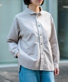 【ドミンゴ/DOMINGO】のコットンフランネル ラウンドカラーシャツ 人気、トレンドファッション・服の通販 founy(ファニー) ファッション Fashion レディースファッション Fashion for Women トップス・カットソー Cut & Sew Tops シャツ・ブラウス・オフィスカジュアル Elegant Blouses & Button-Ups ショルダー Shoulder, Shoulder Strap トレンド Trend, Trending Now ドロップ Drop Shoulder, Dropped Style ベーシック Basic, Essential ポケット Pocket, Pocket Detail ラウンド Round, Round Neck ワイド Wide, Wide Fit 冬 Winter / This Winter A/W・秋冬 Autumn/Winter おすすめ Recommended / Our Picks thumbnail グレイッシュベージュ|ID: prp329100004836274 ipo3291000000035227987
