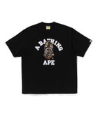 【ア ベイシング エイプ/A BATHING APE】の1ST CAMO SHARK SEIJIN COLLEGE RELAXED FIT TEE 人気、トレンドファッション・服の通販 founy(ファニー) ファッション Fashion レディースファッション Fashion for Women ショート Short, Short Length スリーブ Sleeve, Long Sleeve / Short Sleeve フロント Front, Front Design プリント Print, Printed Pattern ラバー Rubber, Rubber Sole thumbnail BLACK|ID: prp329100004836281 ipo3291000000035228066