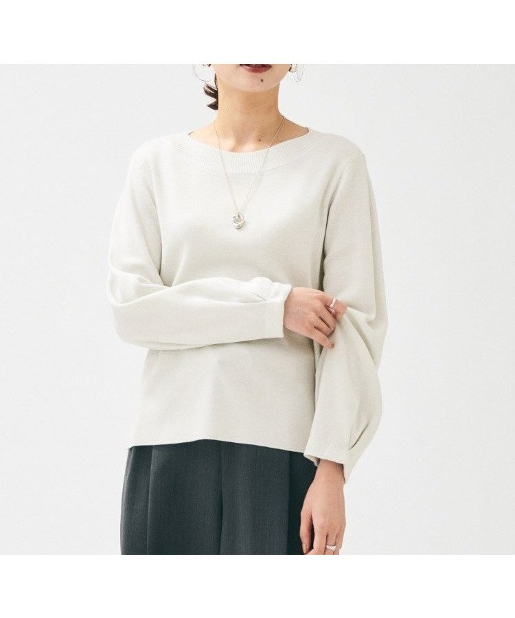 【アンタイトル/UNTITLED】の【きれいめ/洗える】ラメ入りワイドボートネックニット 人気、トレンドファッション・服の通販 founy(ファニー) 　ファッション　Fashion　レディースファッション　Fashion for Women　トップス・カットソー　Cut & Sew Tops　ニット　Knit Tops & Sweaters　アクリル　Acrylic Material　インナー　Innerwear　洗える　Machine Washable　コンパクト　Compact, Small Size　シンプル　Simple, Minimal　ジャケット　Jacket, Outerwear　スマート　Smart, Elegant　スリーブ　Sleeve, Long Sleeve / Short Sleeve　バランス　Balance, Style Balance　ブラウジング　Blouson Silhouette, Cinched Waist　ボトム　Bottoms, Lower Wear　ミックス　Mix, Mixed Style　ワイド　Wide, Wide Fit　おすすめ　Recommended / Our Picks　 other-1|ID: prp329100004836293 ipo3291000000035228132