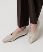 【ユナイテッドアローズ/UNITED ARROWS】のラインストーン フラットシューズ 人気、トレンドファッション・服の通販 founy(ファニー) ファッション Fashion レディースファッション Fashion for Women ガラス Glass, Glassware シューズ Shoes, Footwear ストーン Stone, Gem-Like デニム Denim, Jeans Material フラット Flat, Flat Shoes ボトム Bottoms, Lower Wear エレガント 上品 Elegant thumbnail BEIGE|ID: prp329100004836294 ipo3291000000035228138