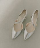 【カエン/Kaene】のアシメストラップパンプス 人気、トレンドファッション・服の通販 founy(ファニー) ファッション Fashion レディースファッション Fashion for Women おすすめ Recommended / Our Picks アシンメトリー Asymmetrical Style ストラップパンプス Strap Pumps, Strappy Heels バランス Balance, Style Balance フラット Flat, Flat Shoes ミドル Middle Length, Mid Height ラップ Wrap, Wrap Design thumbnail シルバー|ID: prp329100004836296 ipo3291000000035228150