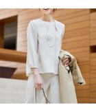 【ニューヨーカー/NEWYORKER】の【ウォッシャブル】ダブルフェイス アシンメトリータック7分袖ブラウス 人気、トレンドファッション・服の通販 founy(ファニー) ファッション Fashion レディースファッション Fashion for Women トップス・カットソー Cut & Sew Tops シャツ・ブラウス・オフィスカジュアル Elegant Blouses & Button-Ups アシンメトリー Asymmetrical Style ウォッシャブル Machine Washable 春 Spring 軽量 Lightweight, Ultra Light ジャケット Jacket, Outerwear ストレッチ Stretch, Stretchy Fabric セットアップ Set-Up, Coordinated Outfit ダブル Double, Double-Breasted フェイス Face, Facial Design S/S・春夏 SS, Spring/Summer, Warm Season おすすめ Recommended / Our Picks 夏 Summer ビジネス 仕事 通勤 Business / Work / Commuting thumbnail アイボリー|ID: prp329100004836319 ipo3291000000035228300