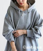 【アンティカ/antiqua】のantiqua アンティカ ドッキング パーカー レディース 長袖 ZA-00198 人気、トレンドファッション・服の通販 founy(ファニー) ファッション Fashion レディースファッション Fashion for Women トップス・カットソー Cut & Sew Tops レディースパーカー・カジュアルフーディー Casual Hoodies & Sweatshirts デニム Denim, Jeans Material ドッキング Docking, Mixed Material パーカー Hoodie, Parka 今季 This Season, Current Season 切替 Switching, Contrast Panel 長袖 Long Sleeve, Full Sleeve thumbnail 15 杢グレー|ID: prp329100004836320 ipo3291000000035228311