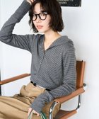 【フリークスストア/FREAK'S STORE】のボーダーフーディーロンTEE【限定展開】 人気、トレンドファッション・服の通販 founy(ファニー) ファッション Fashion レディースファッション Fashion for Women トップス・カットソー Cut & Sew Tops ロングTシャツ・Tシャツ Longline T-Shirts & Tees 2026年 2026 コンパクト Compact, Small Size デコルテ Décolleté, Neckline バランス Balance, Style Balance ボーダー Border, Stripe ラウンド Round, Round Neck 夏 Summer 定番 Standard, Basic Item 春 Spring S/S・春夏 SS, Spring/Summer, Warm Season 長袖 Long Sleeve, Full Sleeve thumbnail 杢チャコールグレー×ブラック|ID: prp329100004836334 ipo3291000000035228430