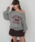 【パルグループ/PAL GROUP】の【RAY CASSIN】ワンショルスウェット 人気、トレンドファッション・服の通販 founy(ファニー) ファッション Fashion レディースファッション Fashion for Women トップス・カットソー Cut & Sew Tops レディースパーカー・カジュアルフーディー Casual Hoodies & Sweatshirts スウェット・クルーネックトップス Sweatshirts & Crewnecks / Relaxed Fit Sweat Tops スウェット / スエット Sweatshirt, Sweatwear チュニック Tunic, Long Top デニム Denim, Jeans Material トレンド Trend, Trending Now バランス Balance, Style Balance フレア Flare, Flared 再入荷 Restock / Back in Stock おすすめ Recommended / Our Picks thumbnail グレー|ID: prp329100004836342 ipo3291000000035228461