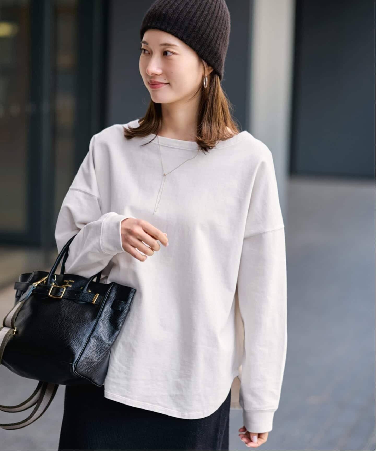 【フレームワーク/FRAMeWORK】の≪追加≫ウェットオゾン加工L/Tee インテリア・キッズ・メンズ・レディースファッション・服の通販 founy(ファニー) 　ファッション　Fashion　レディースファッション　Fashion for Women　おすすめ　Recommended / Our Picks　セットアップ　Set-Up, Coordinated Outfit　フィット　Fit, Slim Fit　再入荷　Restock / Back in Stock　ホワイト A|ID: prp329100004836345 ipo3291000000035228476