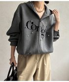 【ドゥドゥ/DouDou】の【WEB限定】パール+ロゴジップパーカー 人気、トレンドファッション・服の通販 founy(ファニー) ファッション Fashion レディースファッション Fashion for Women トップス・カットソー Cut & Sew Tops レディースパーカー・カジュアルフーディー Casual Hoodies & Sweatshirts ショルダー Shoulder, Shoulder Strap シンプル Simple, Minimal ジップ Zip, Zipper スウェット / スエット Sweatshirt, Sweatwear スマート Smart, Elegant タンク Tank Top, Sleeveless Top ドロップ Drop Shoulder, Dropped Style パーカー Hoodie, Parka パール Pearl, Pearl Accent A/W・秋冬 Autumn/Winter 冬 Winter / This Winter 再入荷 Restock / Back in Stock エレガント 上品 Elegant 2025年 2025 2025-2026秋冬・A/W Autumn/Winter 2025–26 AW25–26 thumbnail グレー|ID: prp329100004836352 ipo3291000000035228507