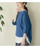 【イッカ/ikka】の【雑誌InRed5月号掲載】梨地ジョーゼットドルマンプルオーバー【親子コーデ】 ブルー|ID: prp329100004836357 ipo3291000000035228536