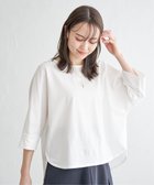 【イッカ/ikka】の【雑誌InRed5月号掲載】梨地ジョーゼットドルマンプルオーバー【親子コーデ】 オフホワイト|ID: prp329100004836357 ipo3291000000035228537