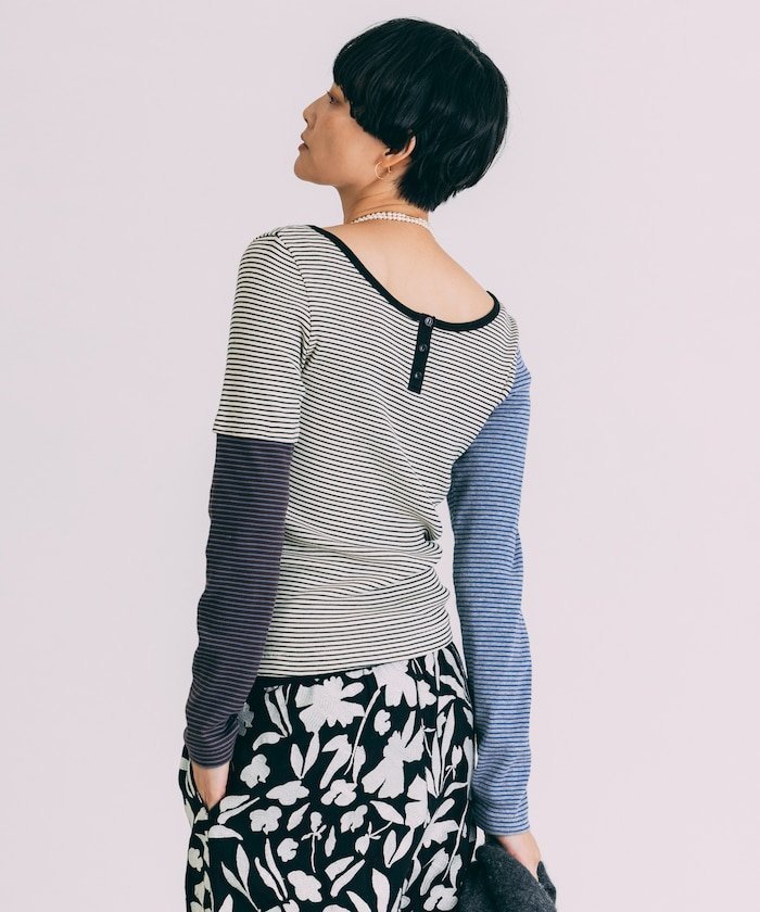 【フリークスストア/FREAK'S STORE】のHealthknit 細 ボーダー タンク Tシャツ SET 25AW 人気、トレンドファッション・服の通販 founy(ファニー) 　ファッション　Fashion　レディースファッション　Fashion for Women　トップス・カットソー　Cut & Sew Tops　ニット　Knit Tops & Sweaters　シャツ・ブラウス・オフィスカジュアル　Elegant Blouses & Button-Ups　ロングTシャツ・Tシャツ　Longline T-Shirts & Tees　インナー　Innerwear　コレクション　Collection, Seasonal Line　切替　Switching, Contrast Panel　スペシャル　Special, Limited Edition　タンク　Tank Top, Sleeveless Top　フィット　Fit, Slim Fit　ボーダー　Border, Stripe　別注　Limited Edition, Custom Order　ロング　Long, Long-Length　A/W・秋冬　Autumn/Winter　冬　Winter / This Winter　再入荷　Restock / Back in Stock　おすすめ　Recommended / Our Picks　2025年　2025　2025-2026秋冬・A/W　Autumn/Winter 2025–26 AW25–26　 other-1|ID: prp329100004836360 ipo3291000000035228585