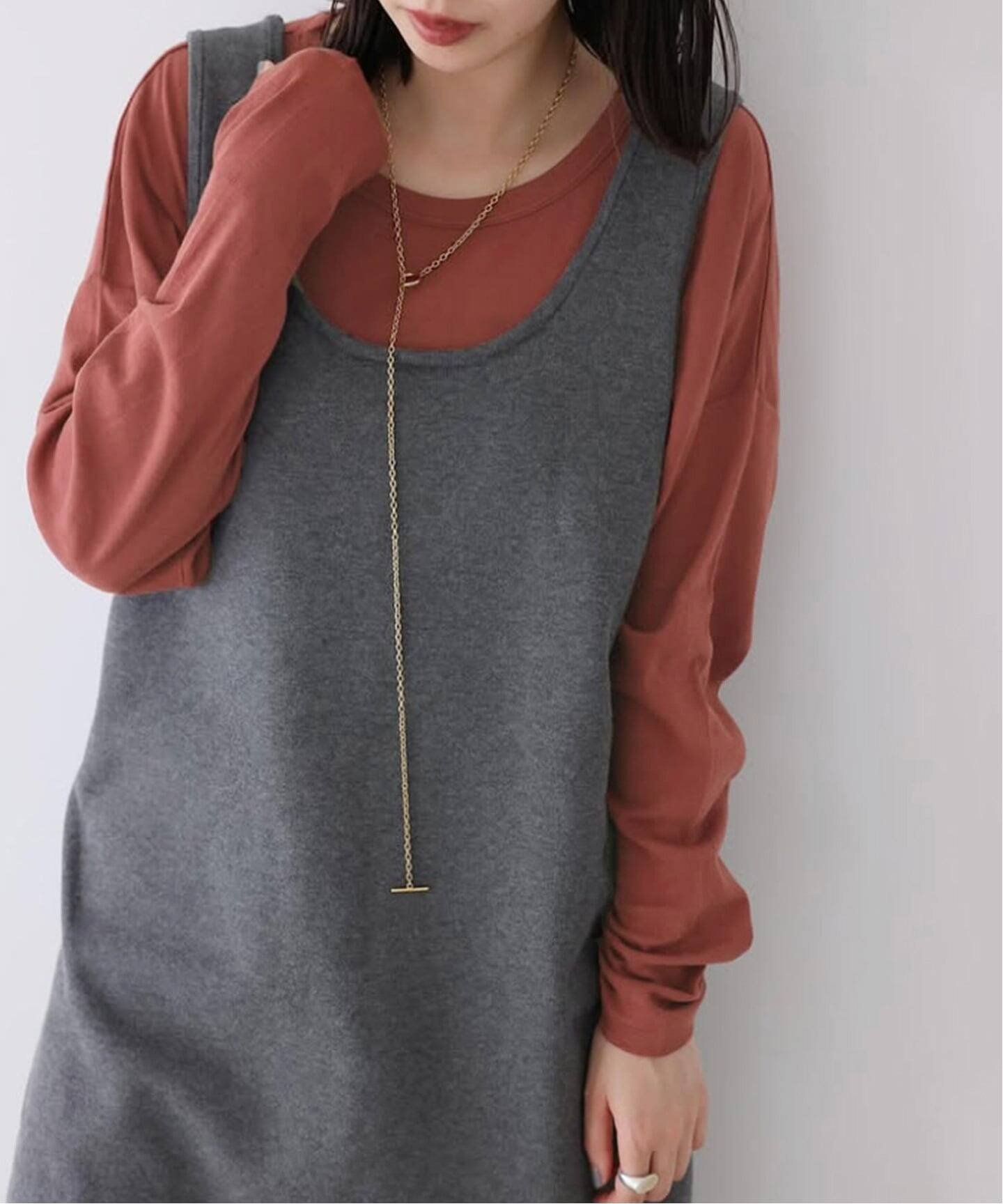 【ジャーナルスタンダード レリューム/JOURNAL STANDARD relume】の《追加3》別注【MILLER/ミラー】 Light Prib L/S カットソー インテリア・キッズ・メンズ・レディースファッション・服の通販 founy(ファニー) 　ファッション　Fashion　レディースファッション　Fashion for Women　トップス・カットソー　Cut & Sew Tops　カットソー・ベーシックTシャツ　Cut-and-Sewn Tops / Stretch Tees & Basics　インナー　Innerwear　カットソー　Cut and Sewn Top　シンプル　Simple, Minimal　スリット　Slit, Slit Detail　人気　Popular, Best Seller　ボーダー　Border, Stripe　別注　Limited Edition, Custom Order　おすすめ　Recommended / Our Picks　夏　Summer　2025年　2025　2025-2026秋冬・A/W　Autumn/Winter 2025–26 AW25–26　ボルドー|ID: prp329100004836364 ipo3291000000035228625