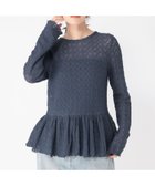 【スタディオ クリップ/studio CLIP】のレースギャザー切り替えロングスリーブプルオーバー 人気、トレンドファッション・服の通販 founy(ファニー) ファッション Fashion レディースファッション Fashion for Women トップス・カットソー Cut & Sew Tops カジュアルプルオーバー・ニットトップス Pullovers & Knit Tops / Casual Pullovers おすすめ Recommended / Our Picks インナー Innerwear ギャザー Gathered, Ruffled シンプル Simple, Minimal ストレッチ Stretch, Stretchy Fabric デニム Denim, Jeans Material フィット Fit, Slim Fit メッシュ Mesh, Net Fabric レース Lace, Lace Fabric thumbnail ブルーグレー82|ID: prp329100004836367 ipo3291000000035228649