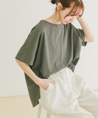 【アイテムズアーバンリサーチ/ITEMS URBAN RESEARCH】の汗ジミ隠しバックタックTシャツ 人気、トレンドファッション・服の通販 founy(ファニー) ファッション Fashion レディースファッション Fashion for Women トップス・カットソー Cut & Sew Tops シャツ・ブラウス・オフィスカジュアル Elegant Blouses & Button-Ups ロングTシャツ・Tシャツ Longline T-Shirts & Tees バッグ Bags 2025年 2025 2025春夏・S/S Spring/Summer 2025 SS25 シンプル Simple, Minimal セットアップ Set-Up, Coordinated Outfit 夏 Summer S/S・春夏 SS, Spring/Summer, Warm Season thumbnail CHA|ID: prp329100004836375 ipo3291000000035228807