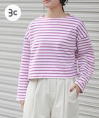 【アーバンリサーチ ドアーズ/URBAN RESEARCH DOORS】のFORK SPOON クロップドボートネックボーダー 人気、トレンドファッション・服の通販 founy(ファニー) ファッション Fashion レディースファッション Fashion for Women 2026年 2026 夏 Summer S/S・春夏 SS, Spring/Summer, Warm Season thumbnail ピンク系その他|ID: prp329100004836573 ipo3291000000035232193