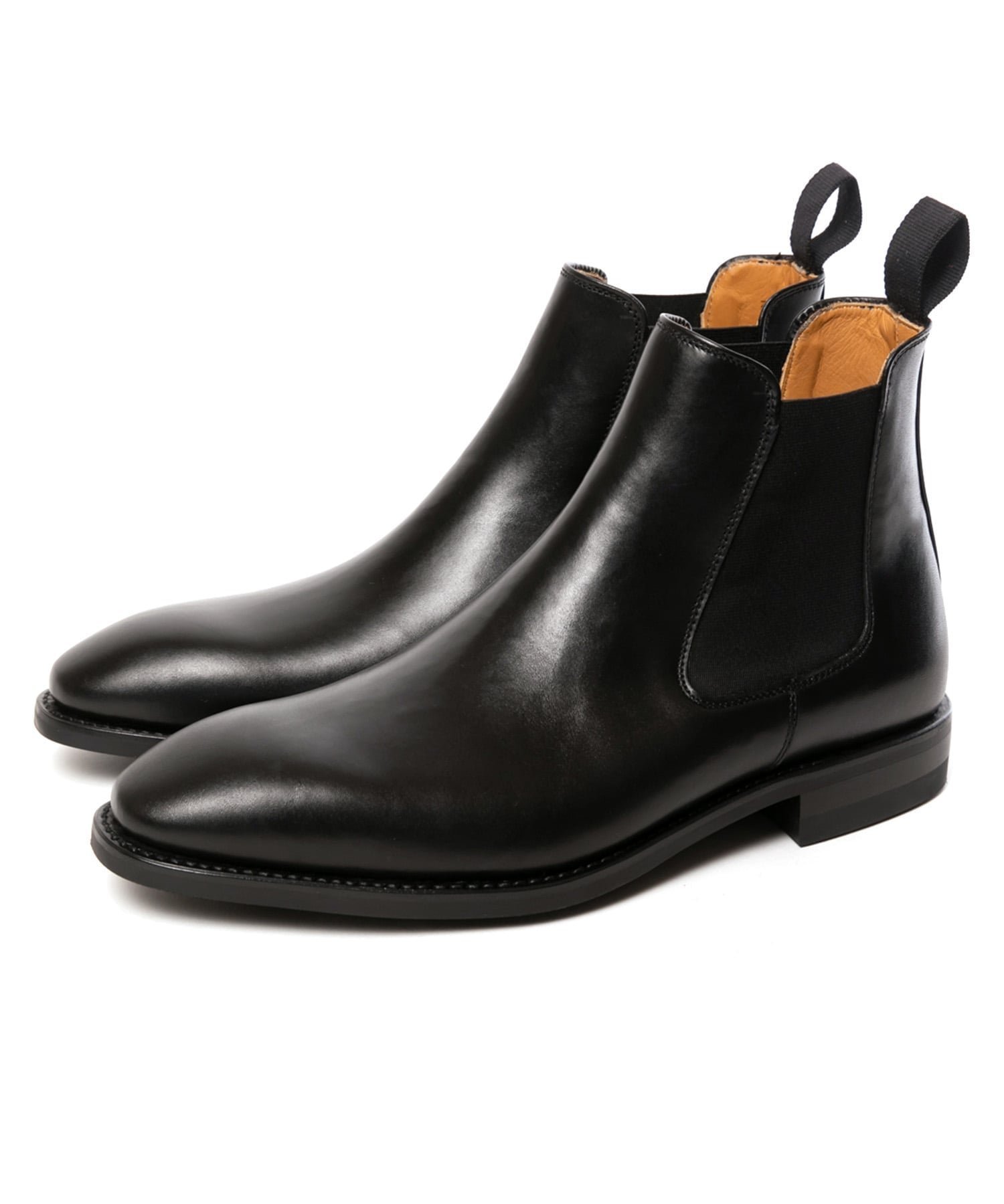 【バーウィック 1707/Berwick 1707 / MEN】のサイドゴアブーツ インテリア・キッズ・メンズ・レディースファッション・服の通販 founy(ファニー) 　ファッション　Fashion　メンズファッション　Fashion for Men　ジャケット　Jacket, Outerwear　デニム　Denim, Jeans Material　エレガント 上品　Elegant　定番　Standard, Basic Item　ブラック|ID: prp329100004836582 ipo3291000000035232385