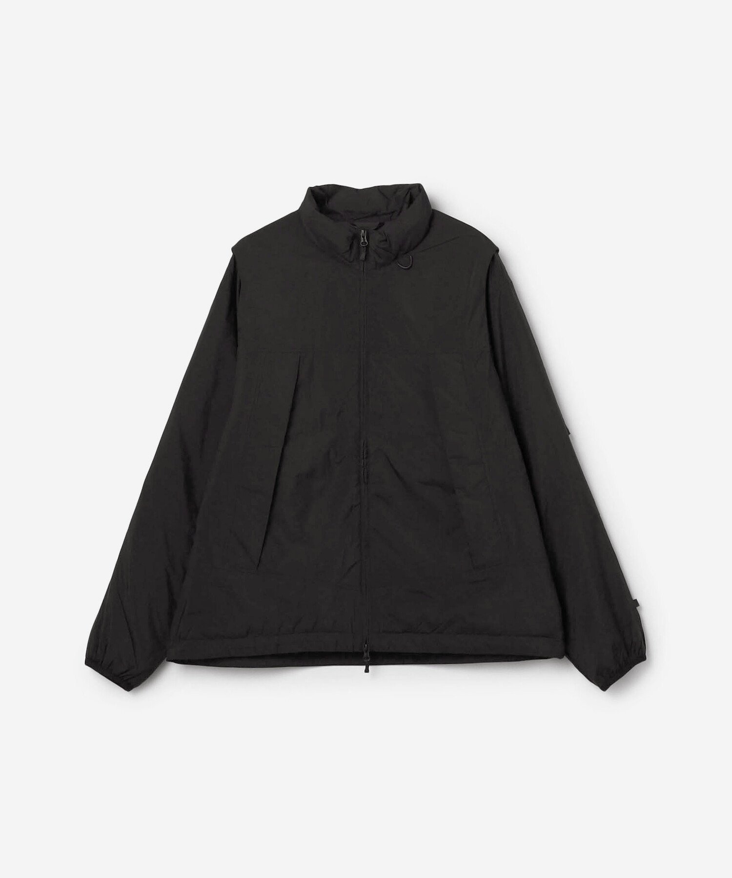 【ビショップ/Bshop / MEN】のTECH 2WAY FIELD INNER DOWN JACKET MEN インテリア・キッズ・メンズ・レディースファッション・服の通販 founy(ファニー) 　ファッション　Fashion　メンズファッション　Fashion for Men　コレクション　Collection, Seasonal Line　サングラス　Sunglasses, Shades　ジャケット　Jacket, Outerwear　ダウン　Down, Puffer　フロント　Front, Front Design　ベスト　Vest, Waistcoat　ポケット　Pocket, Pocket Detail　BLACK|ID: prp329100004836595 ipo3291000000035232548