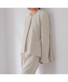 【ローリーズファーム/LOWRYS FARM】のdaymeクルージャケット 人気、トレンドファッション・服の通販 founy(ファニー) ファッション Fashion レディースファッション Fashion for Women アウター Coat / Outerwear Collection レディースジャケット・軽アウター Jackets おすすめ Recommended / Our Picks オケージョン Occasion Wear ジャケット Jacket, Outerwear ストレッチ Stretch, Stretchy Fabric セットアップ Set-Up, Coordinated Outfit ダブル Double, Double-Breasted ドレープ Drape, Draping Fabric フレア Flare, Flared レース Lace, Lace Fabric エレガント 上品 Elegant thumbnail アイボリー|ID: prp329100004836601 ipo3291000000035232584