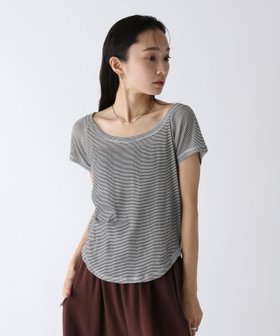 【ジーナシス/JEANASiS】のmiller/ボーダーラグランFS 人気、トレンドファッション・服の通販 founy(ファニー) ファッション Fashion レディースファッション Fashion for Women インナー Innerwear コンパクト Compact, Small Size サロペット Overalls, Salopette シンプル Simple, Minimal スリーブ Sleeve, Long Sleeve / Short Sleeve デニム Denim, Jeans Material フレンチ French, French Style ボーダー Border, Stripe おすすめ Recommended / Our Picks |ID:prp329100004836609