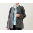 【ロブジェ/LOBJIE】のスライバーニットAラインジャケット 人気、トレンドファッション・服の通販 founy(ファニー) ファッション Fashion レディースファッション Fashion for Women アウター Coat / Outerwear Collection レディースジャケット・軽アウター Jackets インナー Innerwear エレガント 上品 Elegant ジャケット Jacket, Outerwear トレンド Trend, Trending Now フェミニン Feminine, Girly ボトム Bottoms, Lower Wear ボトルネック Bottle Neck, Mock Neck ポケット Pocket, Pocket Detail マフラー Scarf, Muffler 冬 Winter / This Winter 長袖 Long Sleeve, Full Sleeve thumbnail グレー|ID: prp329100004836610 ipo3291000000035232700