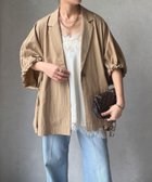 【ドゥドゥ/DouDou】の【WEB限定】ポンチョテーラードジャケット 人気、トレンドファッション・服の通販 founy(ファニー) ファッション Fashion レディースファッション Fashion for Women アウター Coat / Outerwear Collection レディースジャケット・軽アウター Jackets テーラードジャケット / 通勤・きれいめスタイル Tailored Jackets & Blazers ポンチョ・ケープコート Ponchos & Capes シンプル Simple, Minimal ジャケット Jacket, Outerwear スマート Smart, Elegant スリット Slit, Slit Detail 雑誌 Magazine, Fashion Magazine ポンチョ Poncho, Cape Style リラックス Relax, Relaxed Fit ロング Long, Long-Length S/S・春夏 SS, Spring/Summer, Warm Season 再入荷 Restock / Back in Stock 夏 Summer 2026年 2026 thumbnail ベージュ|ID: prp329100004836611 ipo3291000000035232714