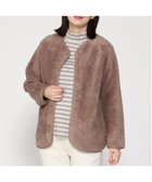 【クロコダイル/CROCODILE】のボア フリースジャケット 人気、トレンドファッション・服の通販 founy(ファニー) ファッション Fashion レディースファッション Fashion for Women アウター Coat / Outerwear Collection レディースジャケット・軽アウター Jackets カーディガン Cardigan, Knitwear シンプル Simple, Minimal プリント Print, Printed Pattern ボンディング Bonding, Bonded Fabric 冬 Winter / This Winter thumbnail モカ|ID: prp329100004836618 ipo3291000000035232802