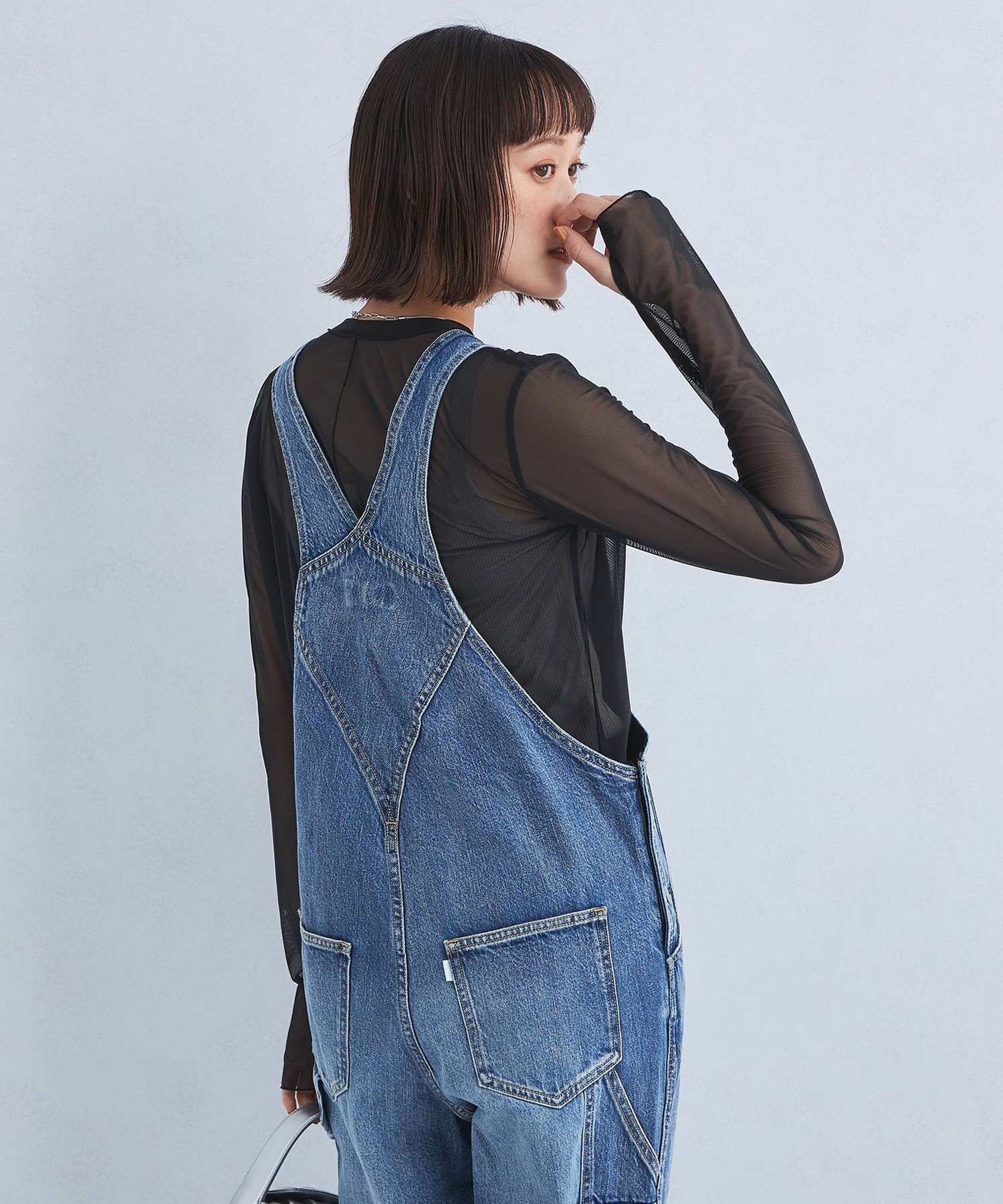 【ユナイテッドアローズ/UNITED ARROWS】のハイメッシュ チュール ロングスリーブ プルオーバー インテリア・キッズ・メンズ・レディースファッション・服の通販 founy(ファニー) 　ファッション　Fashion　レディースファッション　Fashion for Women　トップス・カットソー　Cut & Sew Tops　カジュアルプルオーバー・ニットトップス　Pullovers & Knit Tops / Casual Pullovers　インナー　Innerwear　秋　Autumn　コンパクト　Compact, Small Size　シアー　Sheer, See-Through　スリーブ　Sleeve, Long Sleeve / Short Sleeve　チュール　Tulip, Tulip Motif　メッシュ　Mesh, Net Fabric　ロング　Long, Long-Length　冬　Winter / This Winter　アウトレット　Outlet / Clearance　おすすめ　Recommended / Our Picks　エレガント 上品　Elegant　BLACK|ID: prp329100004836627 ipo3291000000035232967