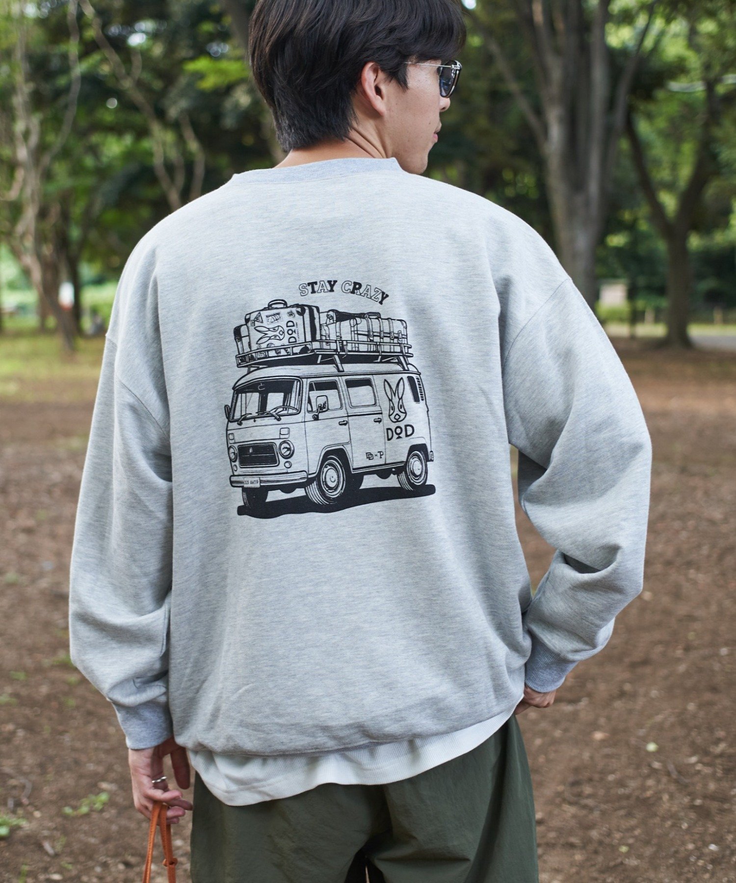 【チャオパニックティピー/CIAOPANIC TYPY】の【DOD】【ユニセックス】クルマノタビット インテリア・キッズ・メンズ・レディースファッション・服の通販 founy(ファニー) 　ファッション　Fashion　レディースファッション　Fashion for Women　アウトドア　Outdoor Clothing　グラフィック　Graphic, Graphic Design　コラボ　Collaboration, Collab　人気　Popular, Best Seller　フロント　Front, Front Design　プリント　Print, Printed Pattern　おすすめ　Recommended / Our Picks　グレー|ID: prp329100004836633 ipo3291000000035233150