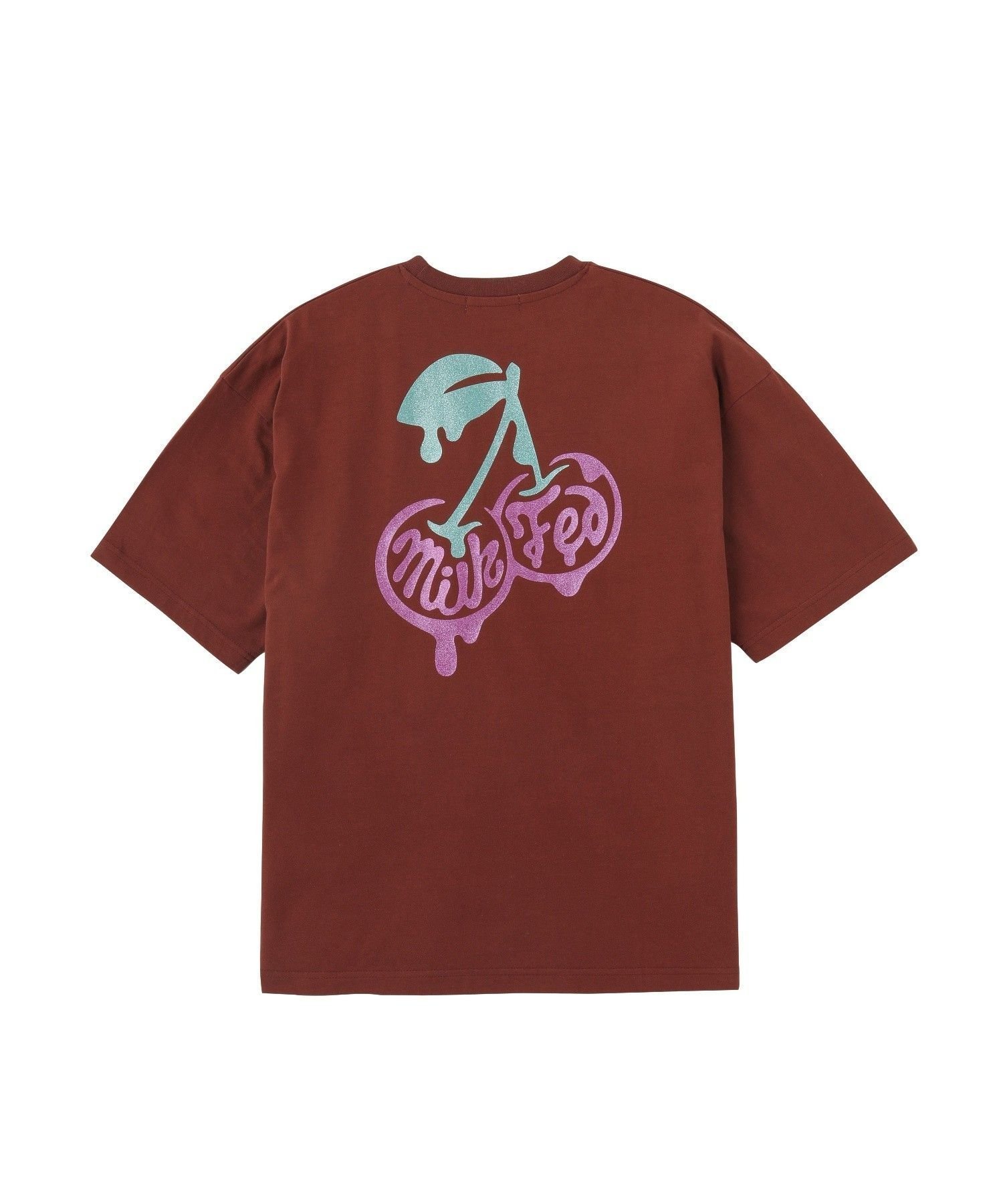 【ミルクフェド/MILKFED.】のGLITTER MELTY CHERRIES S/S TEE インテリア・キッズ・メンズ・レディースファッション・服の通販 founy(ファニー) 　ファッション　Fashion　レディースファッション　Fashion for Women　グラフィック　Graphic, Graphic Design　人気　Popular, Best Seller　プリント　Print, Printed Pattern　半袖　Short Sleeve, Half Sleeve　S/S・春夏　SS, Spring/Summer, Warm Season　再入荷　Restock / Back in Stock　おすすめ　Recommended / Our Picks　夏　Summer　BROWN|ID: prp329100004836635 ipo3291000000035233199
