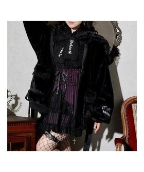 【ノエミ/NOEMIE】のゴシックスピンドルファーブルゾン 人気、トレンドファッション・服の通販 founy(ファニー) ファッション Fashion レディースファッション Fashion for Women アウター Coat / Outerwear Collection ブルゾンジャケット・スポーティアウター Blouson Jackets ブルゾン Blouson, Bomber Jacket リボン Ribbon, Bow レース Lace, Lace Fabric |ID:prp329100004836639