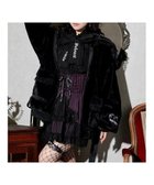 【ノエミ/NOEMIE】のゴシックスピンドルファーブルゾン 人気、トレンドファッション・服の通販 founy(ファニー) ファッション Fashion レディースファッション Fashion for Women アウター Coat / Outerwear Collection ブルゾンジャケット・スポーティアウター Blouson Jackets ブルゾン Blouson, Bomber Jacket リボン Ribbon, Bow レース Lace, Lace Fabric thumbnail 黒|ID: prp329100004836639 ipo3291000000035233257