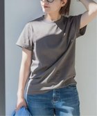 【スピック&スパン/Spick & Span】の≪追加≫ファインコットンTシャツ 人気、トレンドファッション・服の通販 founy(ファニー) ファッション Fashion レディースファッション Fashion for Women トップス・カットソー Cut & Sew Tops シャツ・ブラウス・オフィスカジュアル Elegant Blouses & Button-Ups ロングTシャツ・Tシャツ Longline T-Shirts & Tees 再入荷 Restock / Back in Stock thumbnail グレーA|ID: prp329100004836643 ipo3291000000035233299