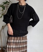 【ドゥドゥ/DouDou】の【WEB限定】MA1ポケットプルオーバー 人気、トレンドファッション・服の通販 founy(ファニー) ファッション Fashion レディースファッション Fashion for Women トップス・カットソー Cut & Sew Tops カジュアルプルオーバー・ニットトップス Pullovers & Knit Tops / Casual Pullovers シンプル Simple, Minimal ジャケット Jacket, Outerwear スマート Smart, Elegant タンク Tank Top, Sleeveless Top フェミニン Feminine, Girly ポケット Pocket, Pocket Detail ミリタリー Military, Army Style A/W・秋冬 Autumn/Winter 冬 Winter / This Winter 再入荷 Restock / Back in Stock 2025年 2025 2025-2026秋冬・A/W Autumn/Winter 2025–26 AW25–26 thumbnail ブラック|ID: prp329100004836645 ipo3291000000035233338