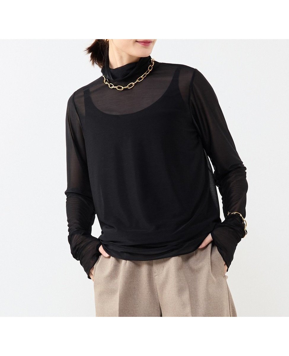 【ソフィット/Soffitto】のシアータートルネックプルオーバー 人気、トレンドファッション・服の通販 founy(ファニー) 　ファッション　Fashion　レディースファッション　Fashion for Women　トップス・カットソー　Cut & Sew Tops　カジュアルプルオーバー・ニットトップス　Pullovers & Knit Tops / Casual Pullovers　タートルネック・ハイネックトップス　Turtlenecks & High-Neck Tops　ストレッチ　Stretch, Stretchy Fabric　 other-1|ID: prp329100004836646 ipo3291000000035233349