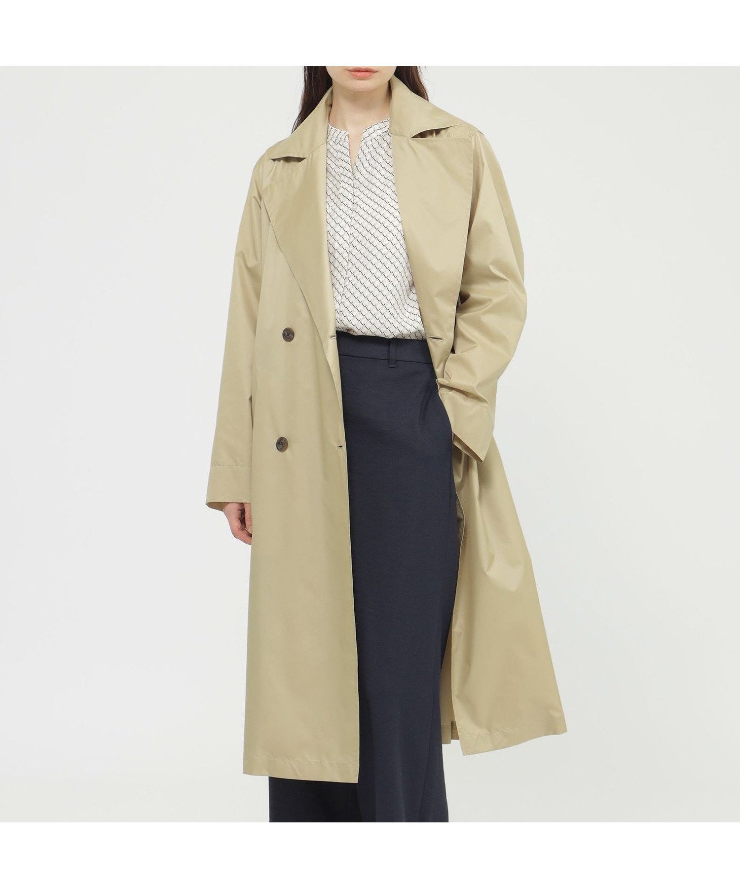 【ポール スチュアート/Paul Stuart】の【WEB・一部店舗限定/ウォッシャブル】アンチポラン コート 人気、トレンドファッション・服の通販 founy(ファニー) 　ファッション　Fashion　レディースファッション　Fashion for Women　アウター　Coat / Outerwear Collection　コート・ロングコート・ピーコート　Long Coats, Peacoats & More　ウォッシャブル　Machine Washable　春　Spring　タフタ　Taffeta, Structured Fabric　トレンチ　Trench, Trench Coat　ベーシック　Basic, Essential　エレガント 上品　Elegant　 other-1|ID: prp329100004836650 ipo3291000000035233394