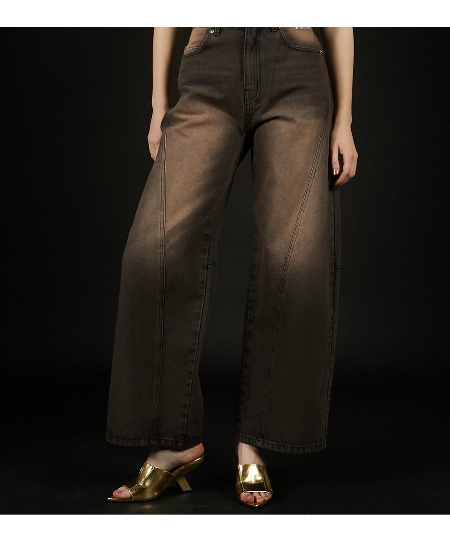 【プランク プロジェクト/PRANK PROJECT】のカーブラインデニム2 インテリア・キッズ・メンズ・レディースファッション・服の通販 founy(ファニー) 　ファッション　Fashion　レディースファッション　Fashion for Women　おすすめ　Recommended / Our Picks　シンプル　Simple, Minimal　ジャケット　Jacket, Outerwear　デニム　Denim, Jeans Material　ハンド　Hand, Handmade　切替　Switching, Contrast Panel　BRN|ID: prp329100004836657 ipo3291000000035233485