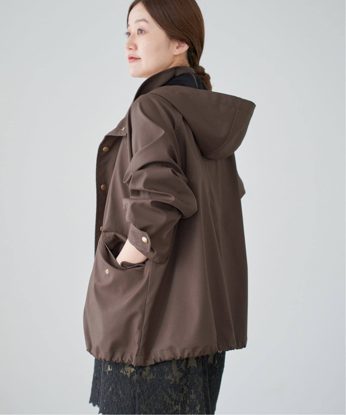 【イエナ/IENA】の《一部カラーWEB限定》ボンディングフーデッドブルゾン インテリア・キッズ・メンズ・レディースファッション・服の通販 founy(ファニー) 　ファッション　Fashion　レディースファッション　Fashion for Women　アウター　Coat / Outerwear Collection　ブルゾンジャケット・スポーティアウター　Blouson Jackets　2025年　2025　2025-2026秋冬・A/W　Autumn/Winter 2025–26 AW25–26　フォルム　Silhouette, Form　ボンディング　Bonding, Bonded Fabric　A/W・秋冬　Autumn/Winter　ブラウン|ID: prp329100004836679 ipo3291000000035233922