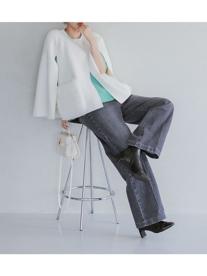 【セルフォード/CELFORD】のストレートデニムパンツ インテリア・キッズ・メンズ・レディースファッション・服の通販 founy(ファニー) https://founy.com/ 雑誌掲載アイテム Magazine Picks & Fashion Features ファッション雑誌 Fashion Magazines ビジンヒャッカ 美人百花 ファッション Fashion レディースファッション Fashion for Women パンツ Pants & Trousers デニムパンツ・ジーンズ・美脚デニム Denim Jeans & Pants 秋 Autumn 9月号 September Issue 今季 This Season, Current Season 11月号 November Issue 3月号 March Issue ストレート Straight, Straight Cut ストーン Stone, Gem-Like スマート Smart, Elegant センター Center, Center Line 雑誌 Magazine, Fashion Magazine デニム Denim, Jeans Material フロント Front, Front Design ポケット Pocket, Pocket Detail 日本製 Made In Japan 旅行 Travel エレガント 上品 Elegant |ID: prp329100004836683 ipo3291000000035233965