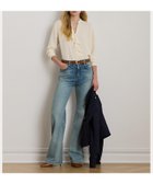 【ラルフローレン/RALPH LAUREN】のハイライズ ワイドレッグ ジーンズ 人気、トレンドファッション・服の通販 founy(ファニー) ファッション Fashion レディースファッション Fashion for Women シェイプ Shape, Slim Fit ジーンズ Jeans, Denim Pants ストレッチ Stretch, Stretchy Fabric スリム Slim, Slim Fit デニム Denim, Jeans Material ハイライズ High Rise, High Waist パッチ Patch, Appliqué フィット Fit, Slim Fit ポケット Pocket, Pocket Detail メタル Metal, Metal Parts ループ Loop, Loop Knit thumbnail 410ネイビー|ID: prp329100004836688 ipo3291000000035234038