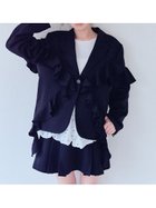 【ファーファー/FURFUR】のフリルデザインテーラードジャケット 人気、トレンドファッション・服の通販 founy(ファニー) ファッション Fashion レディースファッション Fashion for Women アウター Coat / Outerwear Collection レディースジャケット・軽アウター Jackets テーラードジャケット / 通勤・きれいめスタイル Tailored Jackets & Blazers おすすめ Recommended / Our Picks ジャケット Jacket, Outerwear スマート Smart, Elegant セットアップ Set-Up, Coordinated Outfit テーラード Tailored, Tailored Fit フェミニン Feminine, Girly ベーシック Basic, Essential thumbnail BLK[009]|ID: prp329100004836692 ipo3291000000035234108