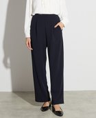 【メルローズ クレール/MELROSE claire】の【noir】カットジョーゼット1タックストレートパンツ(一部WEB限定サイズ)(セットアップ可) 人気、トレンドファッション・服の通販 founy(ファニー) ファッション Fashion レディースファッション Fashion for Women セットアップ Matching Sets レディースパンツ・ボトムス Pants & Trousers / Bottoms ジャケット Jacket, Outerwear ジョーゼット Georgette, Semi-Sheer Fabric ストレート Straight, Straight Cut セットアップ Set-Up, Coordinated Outfit ポケット Pocket, Pocket Detail エレガント 上品 Elegant thumbnail ダークネイビー|ID: prp329100004836701 ipo3291000000035234222