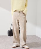 【フレームワーク/FRAMeWORK】のコーデュロイペインターパンツ 人気、トレンドファッション・服の通販 founy(ファニー) ファッション Fashion レディースファッション Fashion for Women パンツ Pants & Trousers おすすめ Recommended / Our Picks カットソー Cut and Sewn Top コーデュロイ Corduroy, Cord Fabric シンプル Simple, Minimal ポケット Pocket, Pocket Detail ループ Loop, Loop Knit ヴィンテージ Vintage Style thumbnail ベージュ|ID: prp329100004836702 ipo3291000000035234230