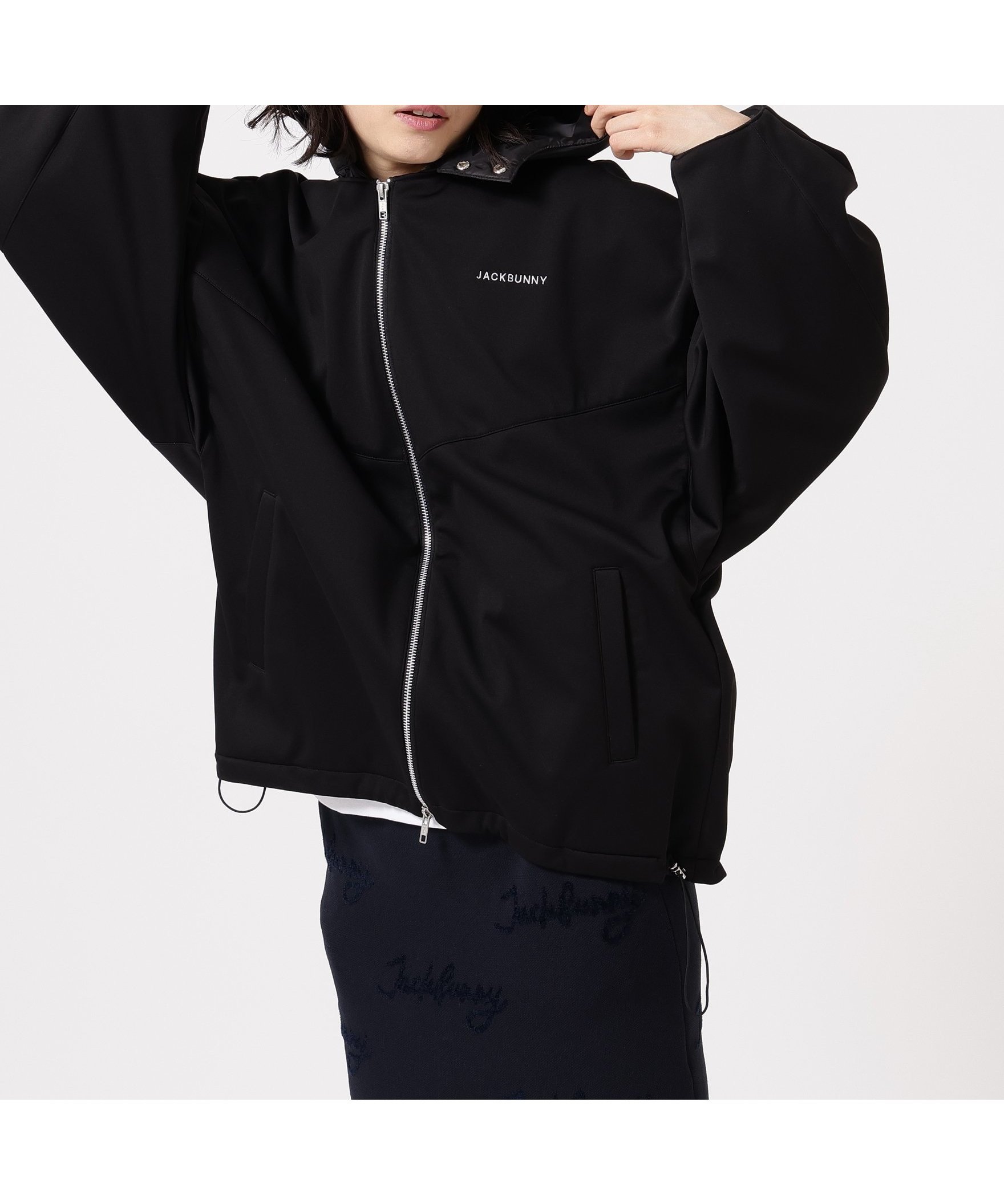 【ジャックバニー/Jack Bunny】のボンディングフリース ブルゾン インテリア・キッズ・メンズ・レディースファッション・服の通販 founy(ファニー) 　ファッション　Fashion　レディースファッション　Fashion for Women　アウター　Coat / Outerwear Collection　ブルゾンジャケット・スポーティアウター　Blouson Jackets　イエロー　Yellow　ゴルフ　Golf　ストール　Stole, Wrap　ネオン　Neon, Neon Color　ブルゾン　Blouson, Bomber Jacket　冬　Winter / This Winter　ブラック|ID: prp329100004836711 ipo3291000000035234363