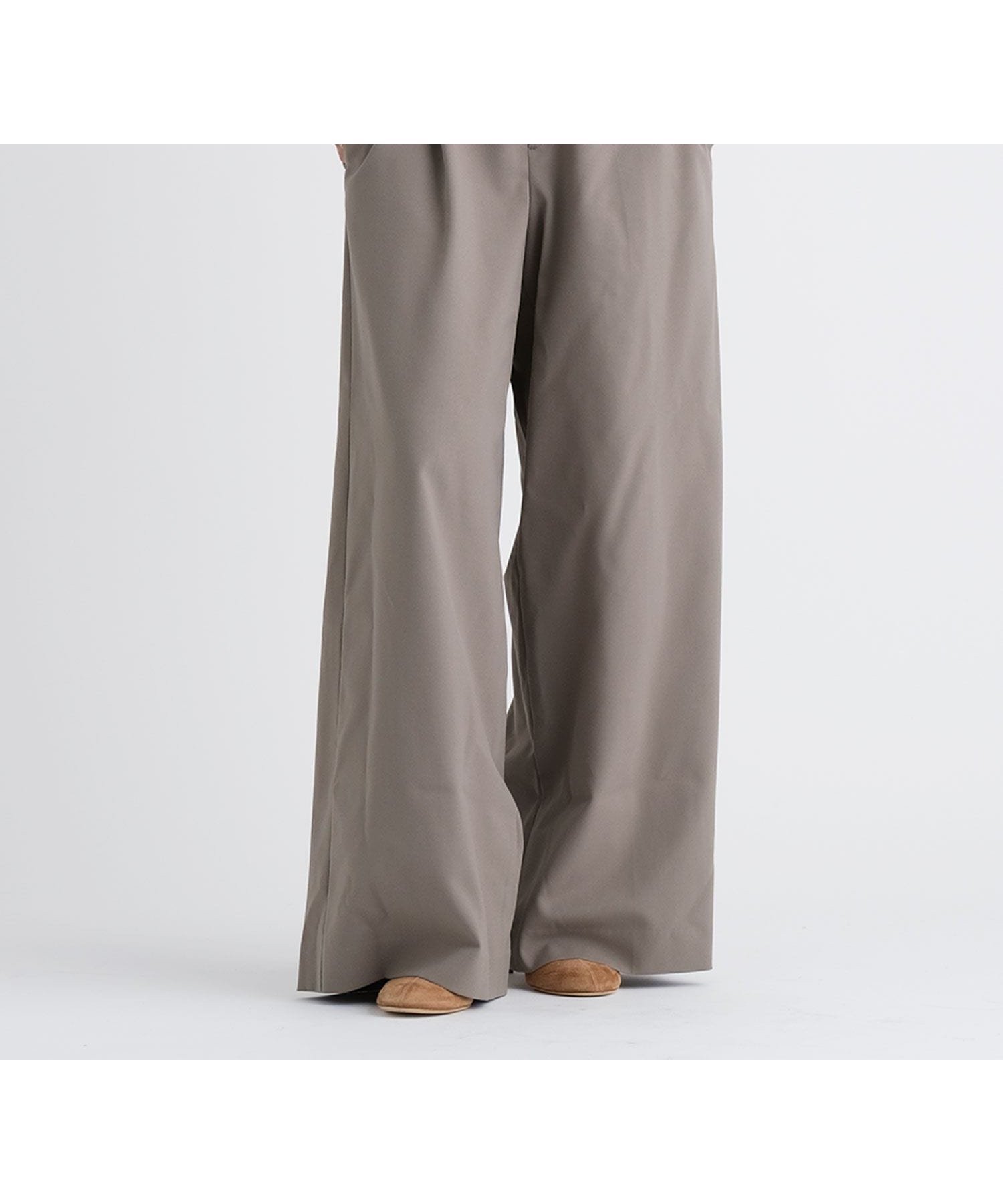 【ブリル/BRILL】のリターンハイウエストパンツ インテリア・キッズ・メンズ・レディースファッション・服の通販 founy(ファニー) 　ファッション　Fashion　レディースファッション　Fashion for Women　パンツ　Pants & Trousers　コルセット　Corset, Bustier　ストレート　Straight, Straight Cut　ダブル　Double, Double-Breasted　ワイド　Wide, Wide Fit　カーキ|ID: prp329100004836712 ipo3291000000035234415