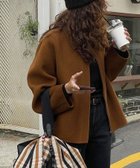 【スマイルオーキッド/SMILE ORCHID】のウール100%ミドル丈コート 人気、トレンドファッション・服の通販 founy(ファニー) ファッション Fashion レディースファッション Fashion for Women アウター Coat / Outerwear Collection コート・ロングコート・ピーコート Long Coats, Peacoats & More エレガント 上品 Elegant ミドル Middle Length, Mid Height thumbnail ブラウン|ID: prp329100004836718 ipo3291000000035234450