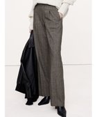 【バナナ リパブリック/BANANA REPUBLIC】のミッドライズ ワイドレッグ フランネル ドローストリングパンツ 人気、トレンドファッション・服の通販 founy(ファニー) ファッション Fashion レディースファッション Fashion for Women パンツ Pants & Trousers ドローストリング Drawstring, Pull Cord ハイライズ High Rise, High Waist フロント Front, Front Design ポケット Pocket, Pocket Detail thumbnail MIDNIGHT HERRINGBONE|ID: prp329100004836719 ipo3291000000035234453