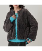 【エルーラ/Elura】のリバーシブルファージャケット/491545 チャコール2|ID: prp329100004836721 ipo3291000000035234482