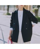 【スタディオ クリップ/studio CLIP】のテーラーWジャケット《オケージョン2026SS》 人気、トレンドファッション・服の通販 founy(ファニー) ファッション Fashion レディースファッション Fashion for Women アウター Coat / Outerwear Collection レディースジャケット・軽アウター Jackets 2026年 2026 おすすめ Recommended / Our Picks オケージョン Occasion Wear カットソー Cut and Sewn Top ジャケット Jacket, Outerwear セットアップ Set-Up, Coordinated Outfit セレモニー Ceremony ダブル Double, Double-Breasted デニム Denim, Jeans Material トレンド Trend, Trending Now フォーマル Formal, Dressy ベスト Vest, Waistcoat ポケット Pocket, Pocket Detail マニッシュ Mannish, Boyish メランジ Melange, Mixed Yarn エレガント 上品 Elegant ビジネス 仕事 通勤 Business / Work / Commuting 入学式 Entrance Ceremony 卒業式 Graduation Ceremony 無地 Plain, Solid Color 結婚式 Wedding thumbnail ブラック19|ID: prp329100004836723 ipo3291000000035234505